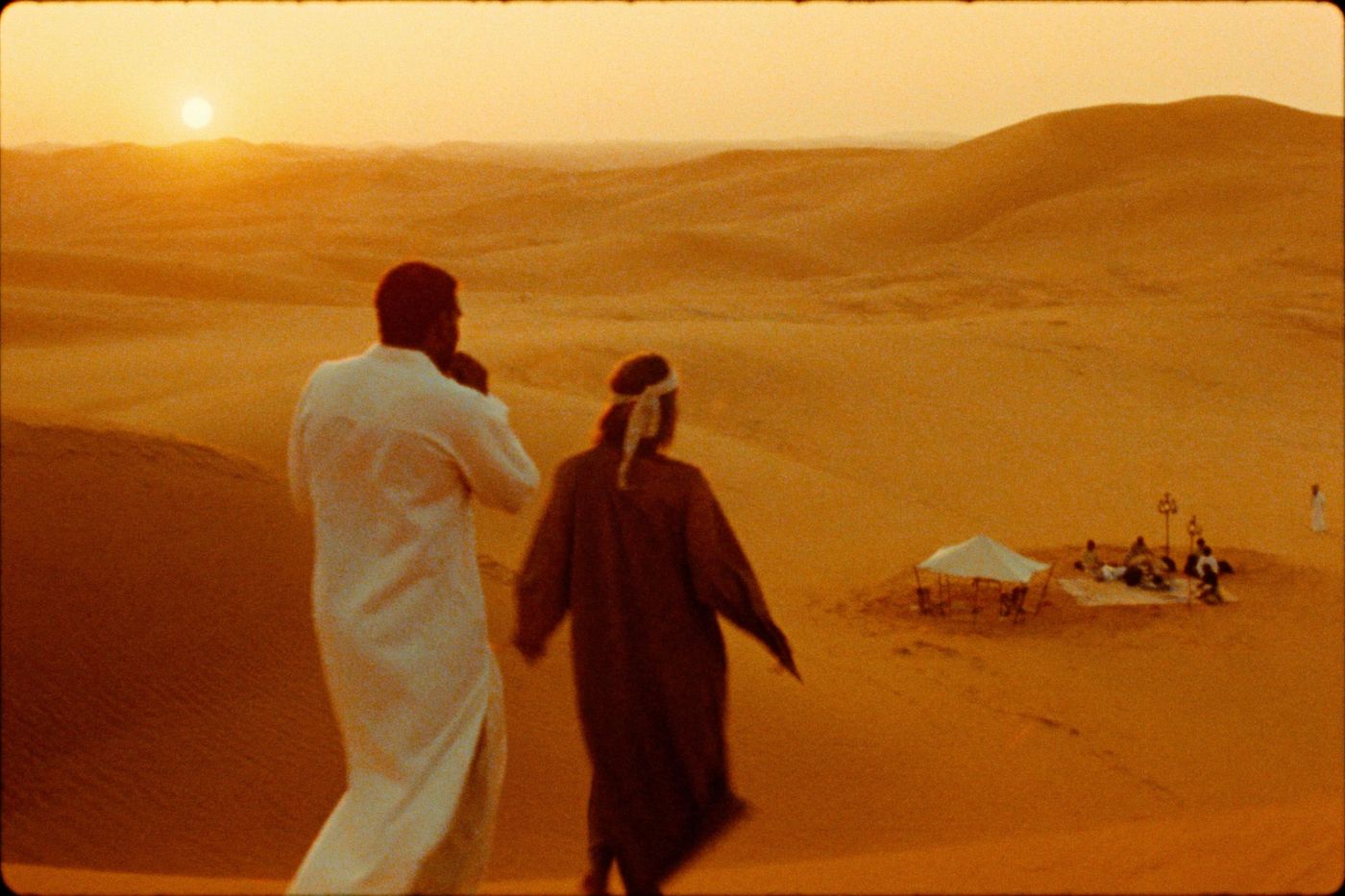 Morocco · the Sahara at last light