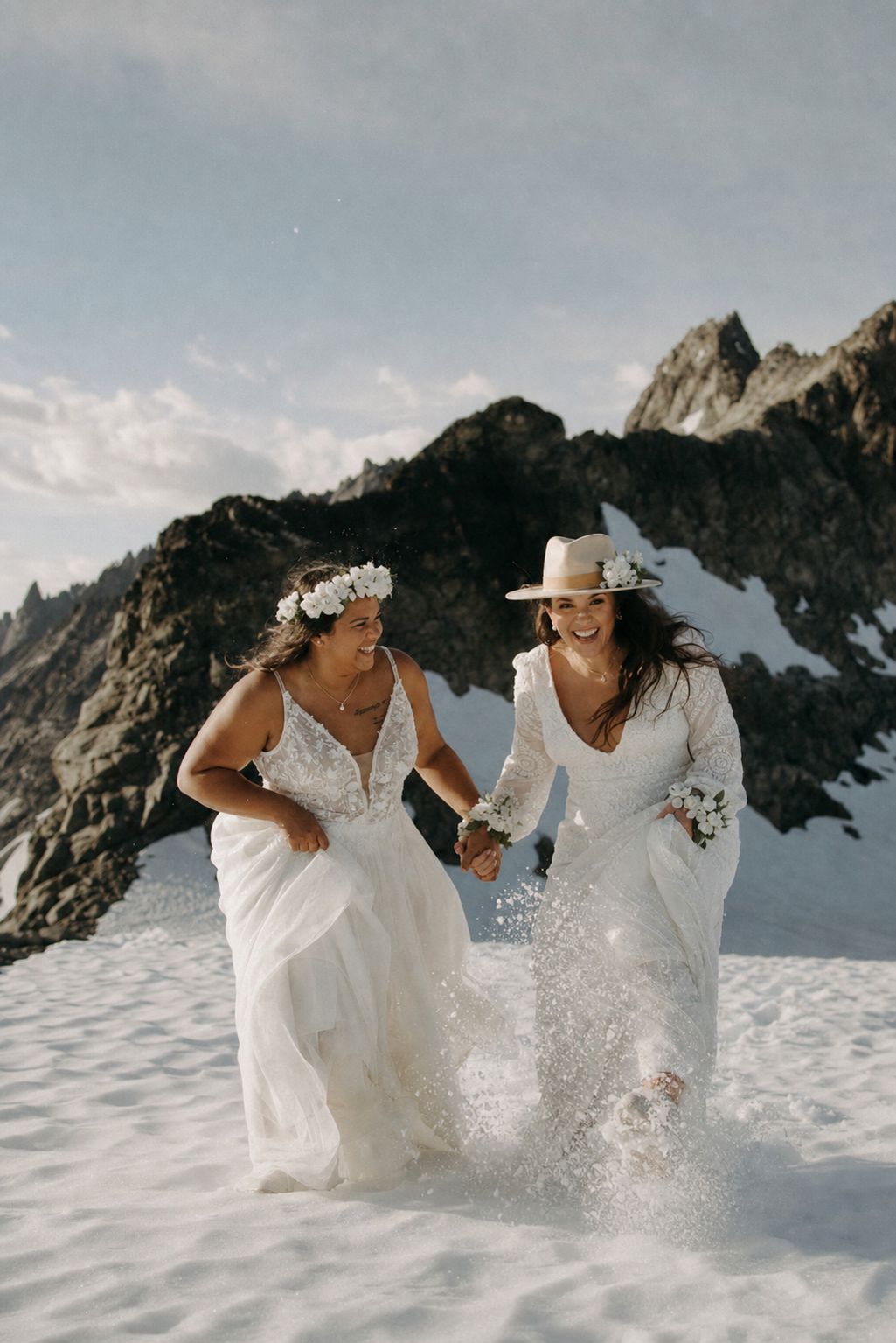 An elopement photographed by Arman Arai
