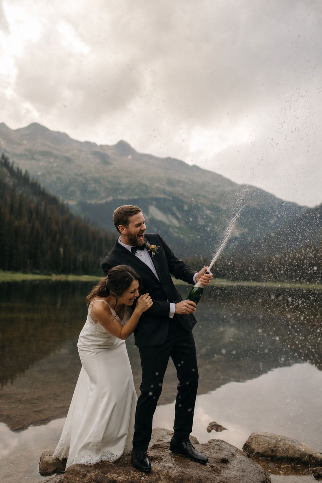 An elopement photographed by Arman Arai