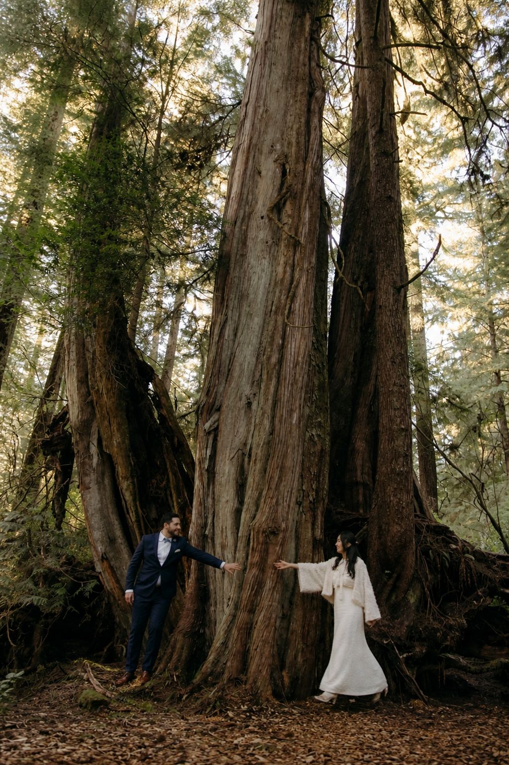 An elopement photographed by Arman Arai