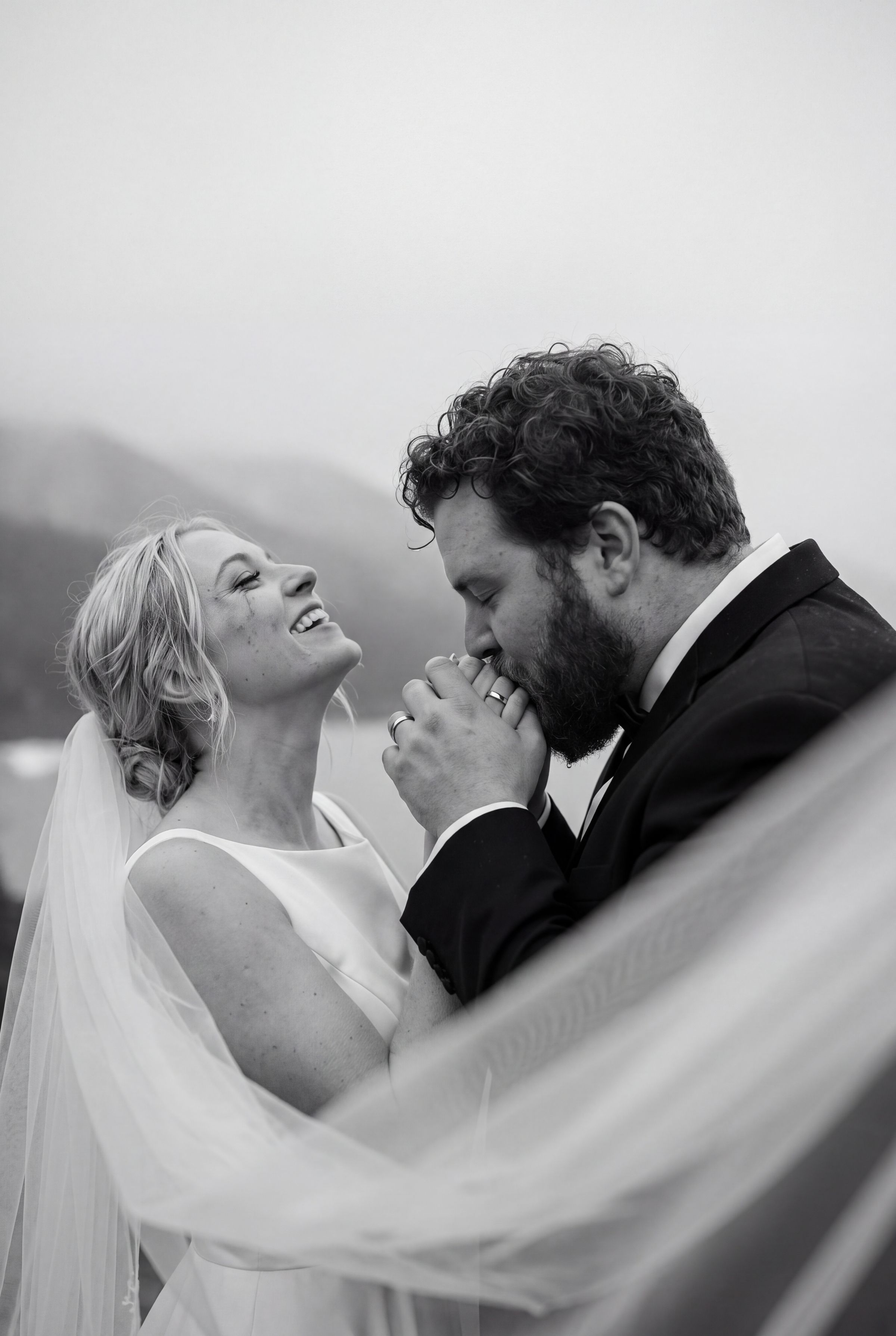 An elopement photographed by Arman Arai