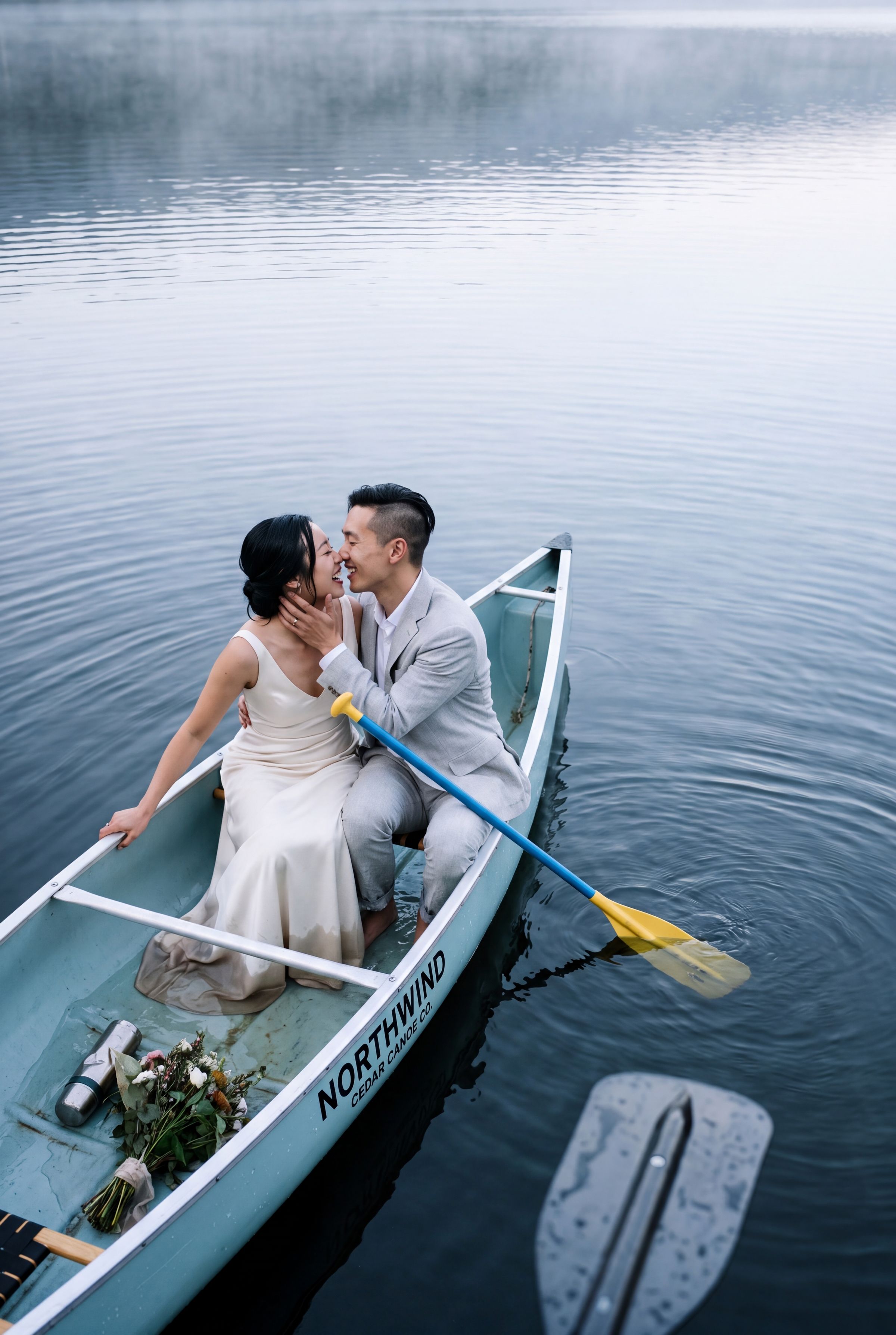 An elopement in a vast British Columbia landscape