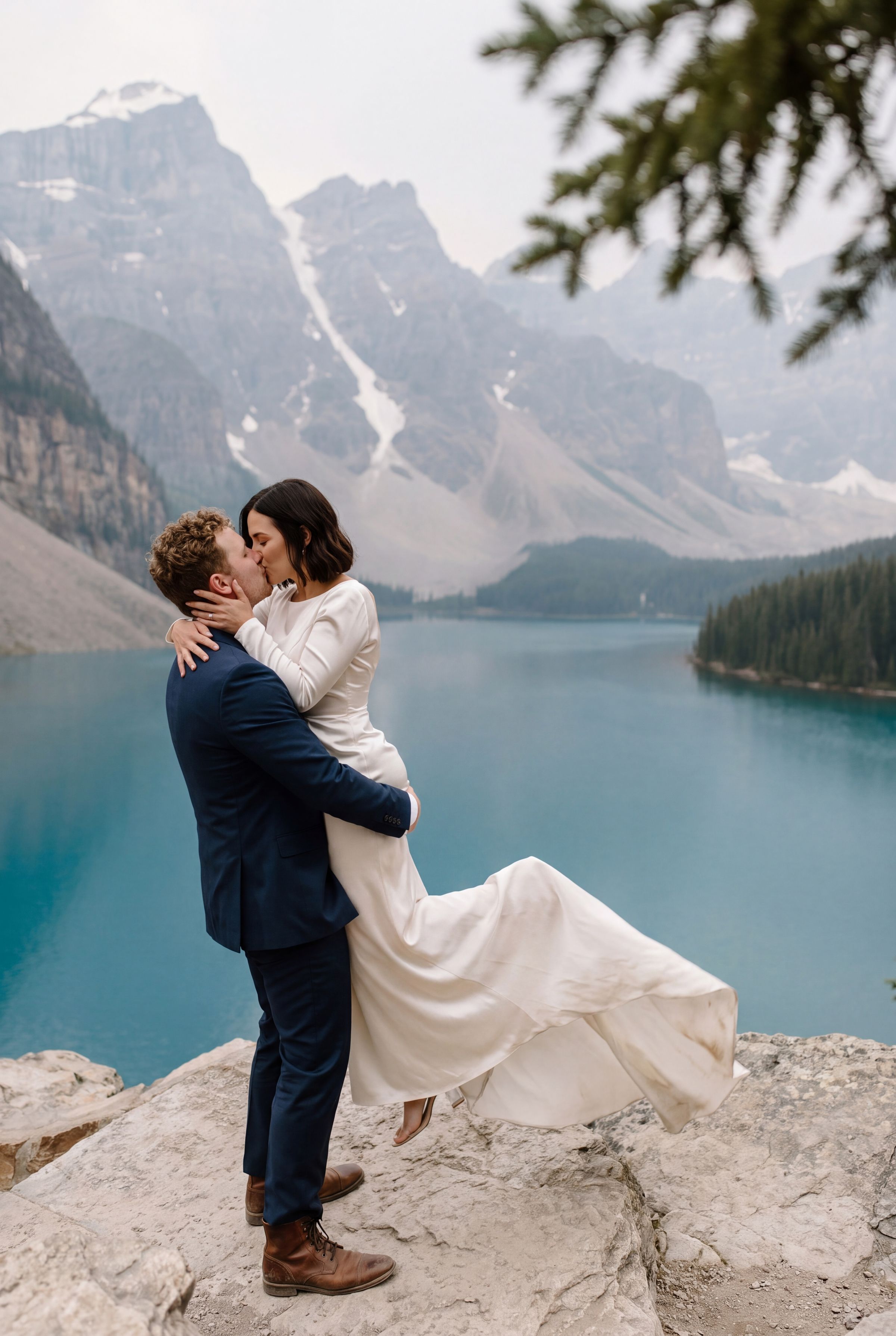 An elopement photographed by Arman Arai
