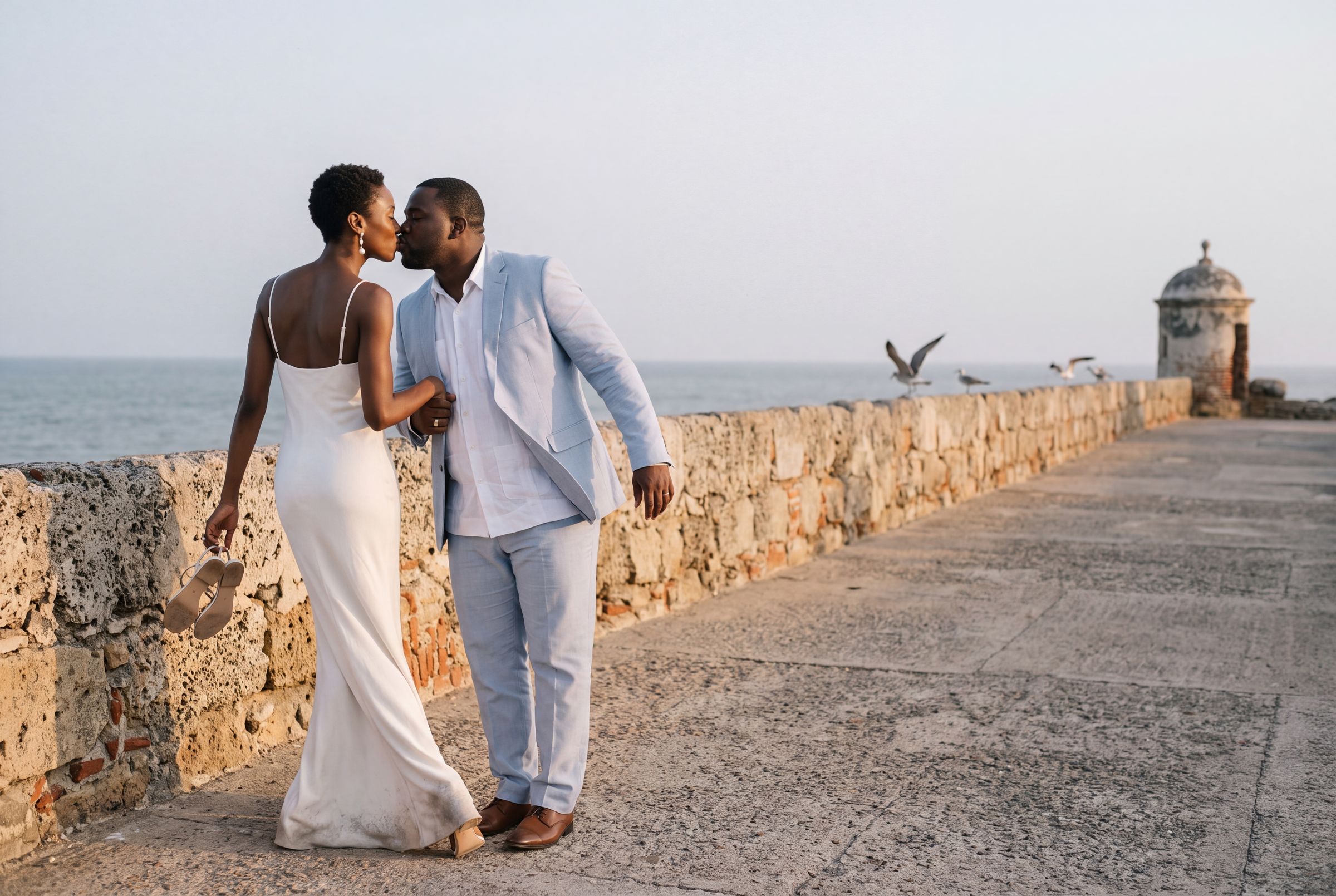 What to Wear for a Cartagena Elopement