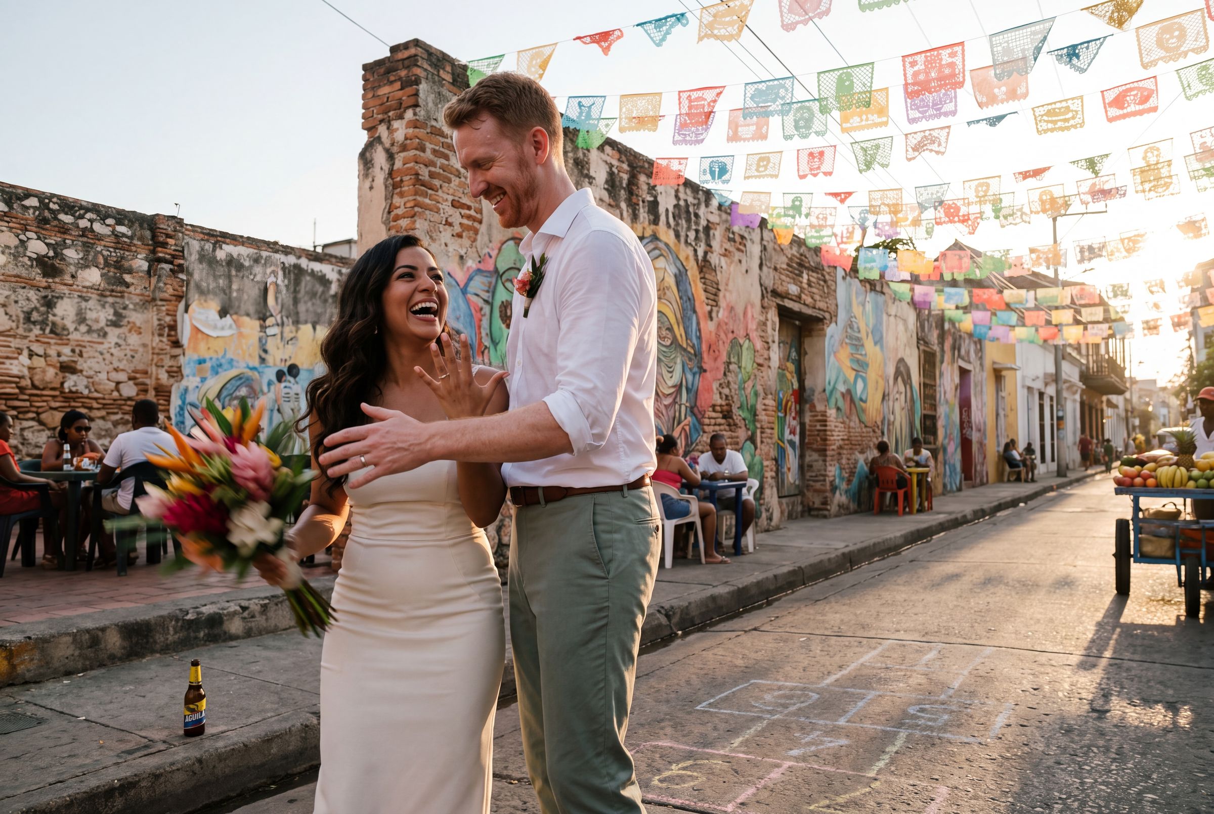 A Getsemani Elopement in Cartagena