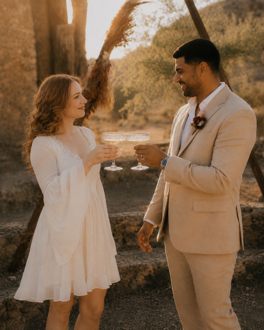 Camila and Mateo's desert elopement, frame 40