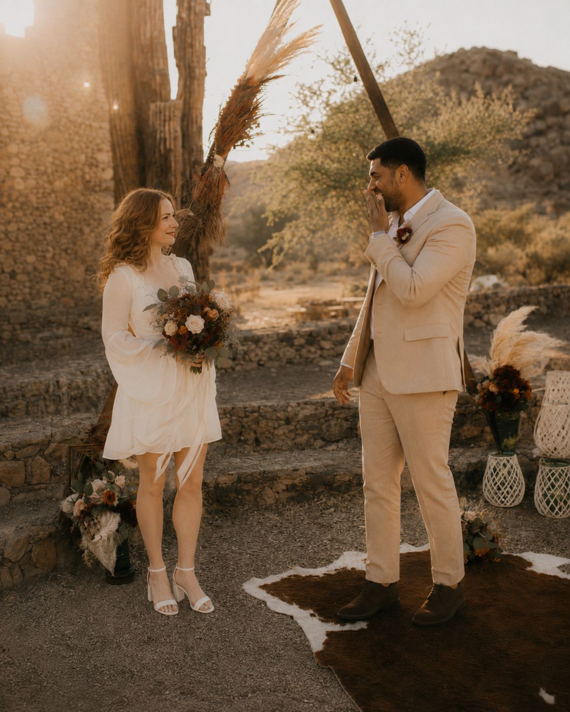 Camila and Mateo's desert elopement, frame 9