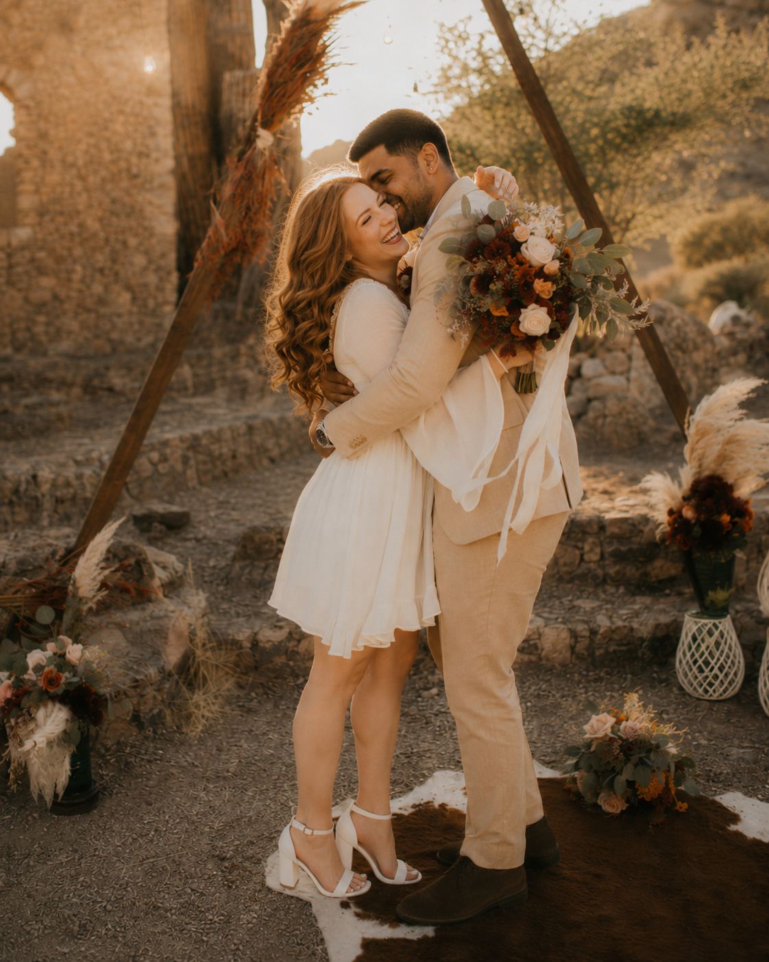 Camila and Mateo's desert elopement, frame 10