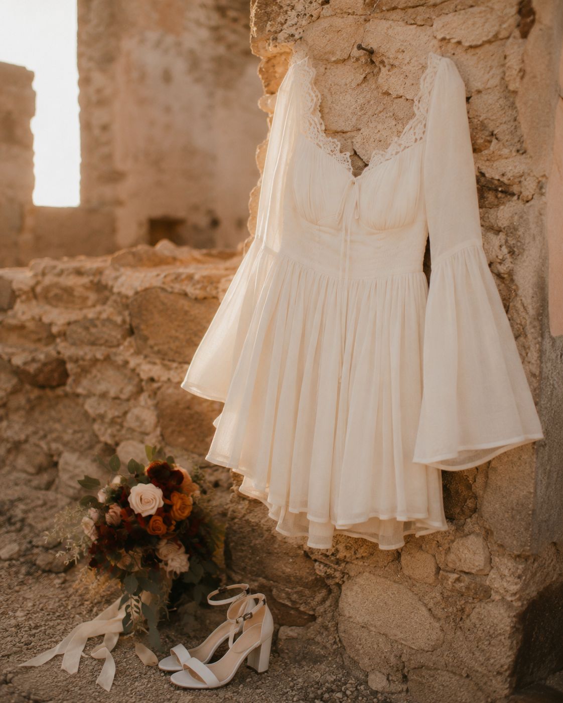 Camila and Mateo's desert elopement: the opening frame