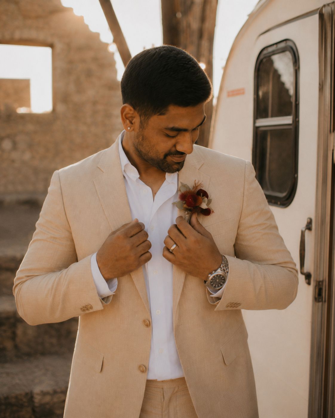Camila and Mateo's desert elopement, frame 3