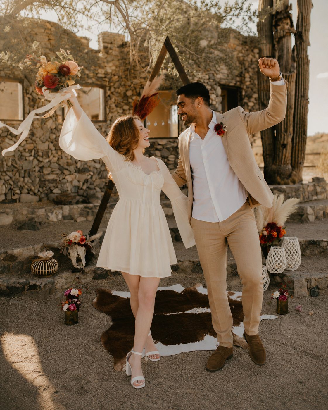 Camila and Mateo's desert elopement, frame 20