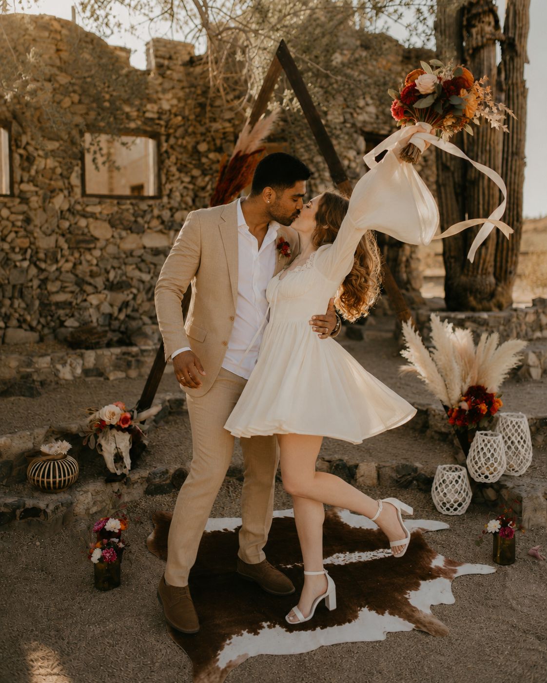 Camila and Mateo's desert elopement, frame 24
