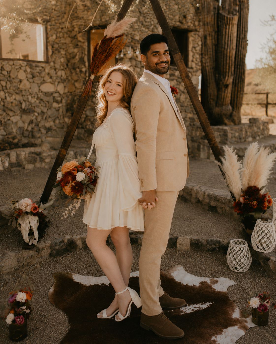 Camila and Mateo's desert elopement, frame 28