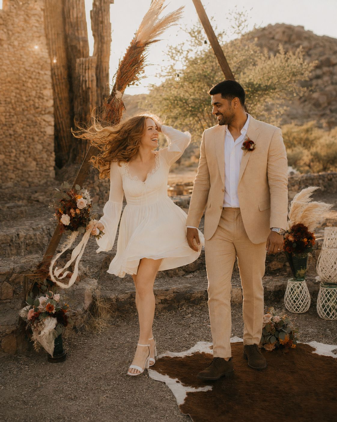 Camila and Mateo's desert elopement, frame 36