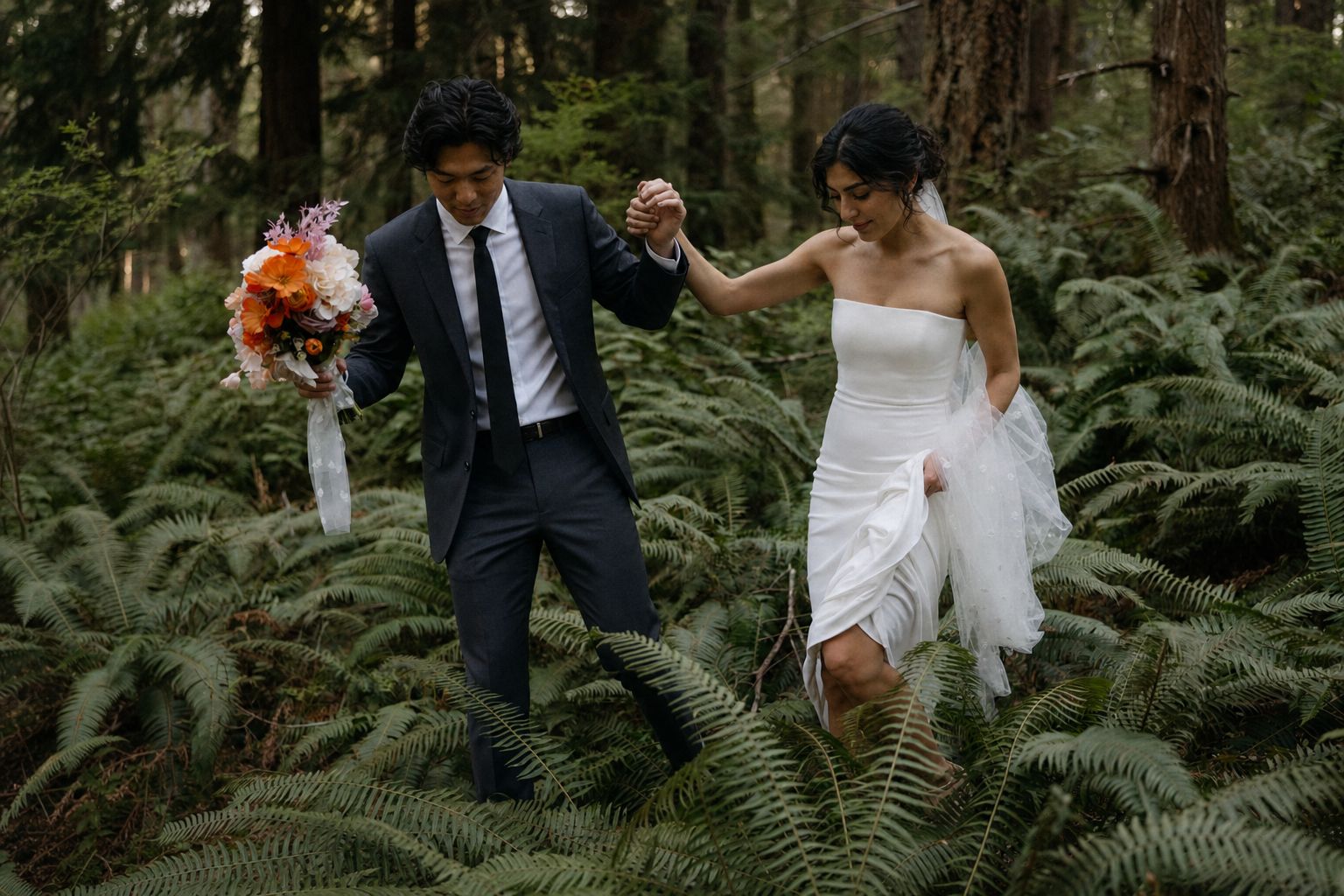 Noor and Kenji's Vancouver Island elopement, frame 32