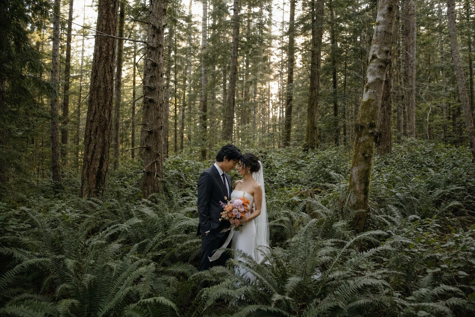 Noor and Kenji's Vancouver Island elopement, frame 31