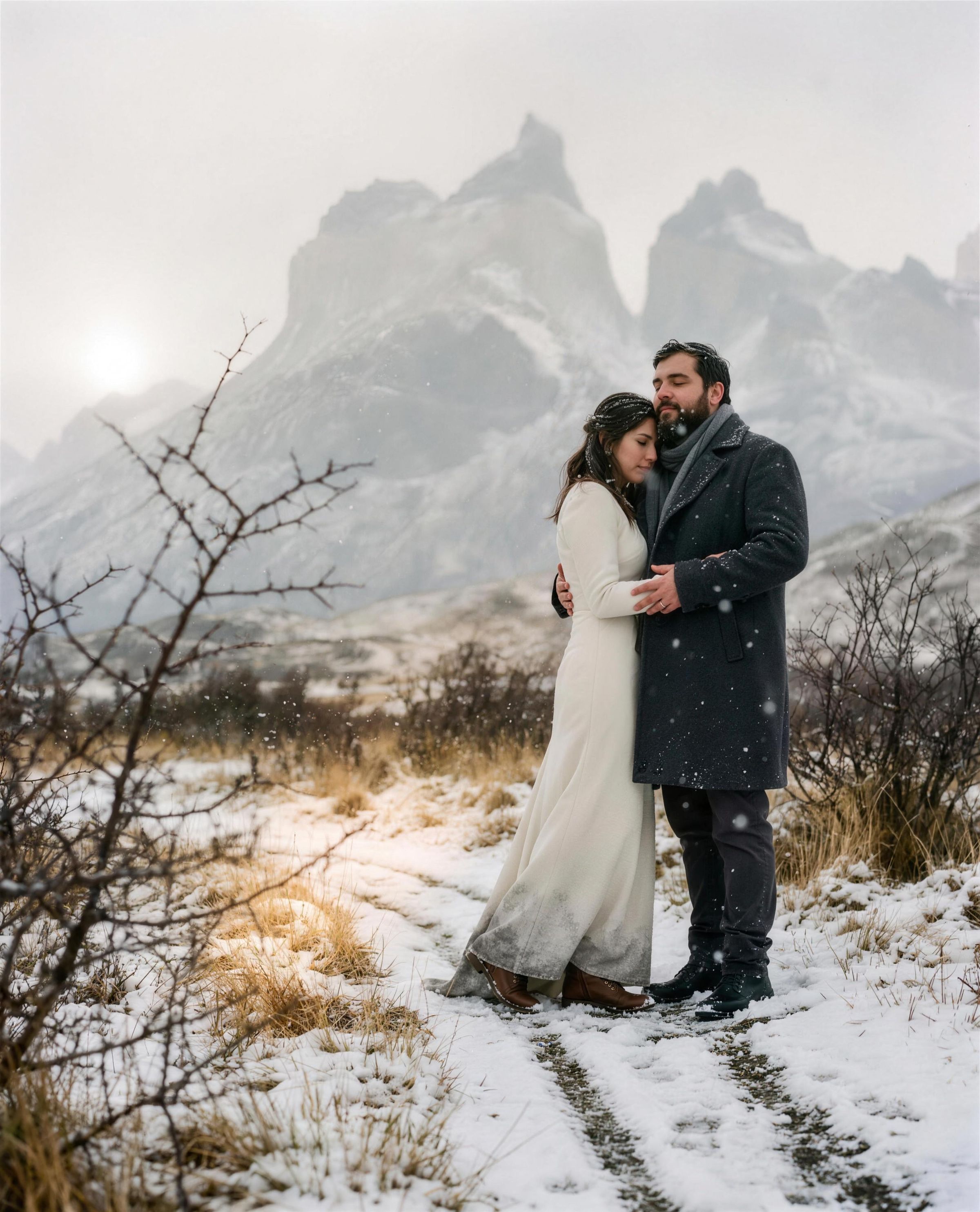 A Winter Elopement in Torres del Paine