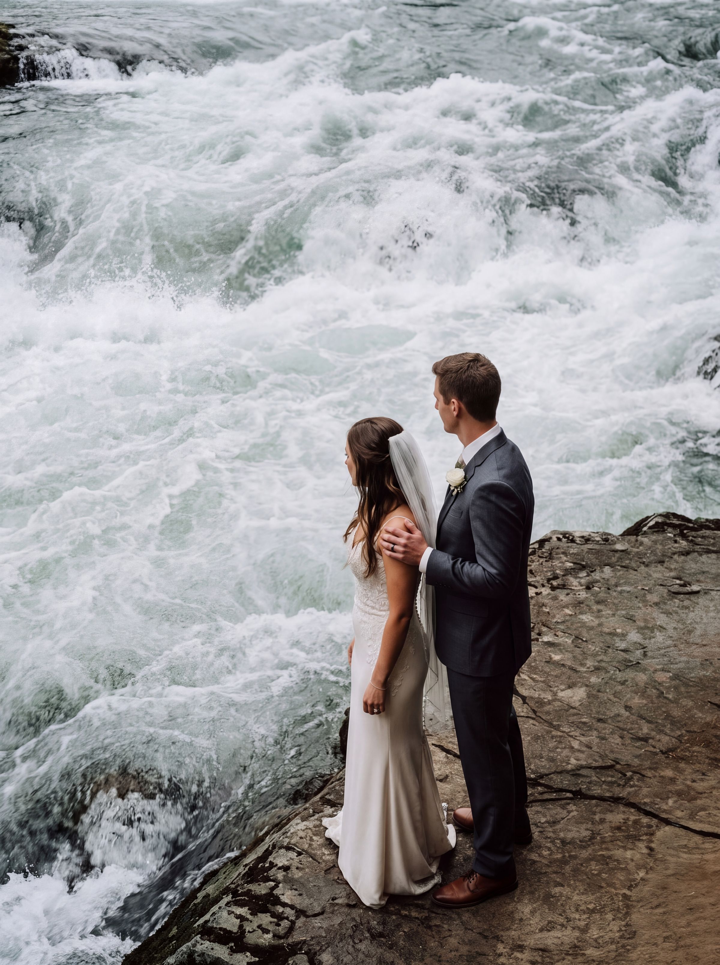 An elopement photographed by Arman Arai