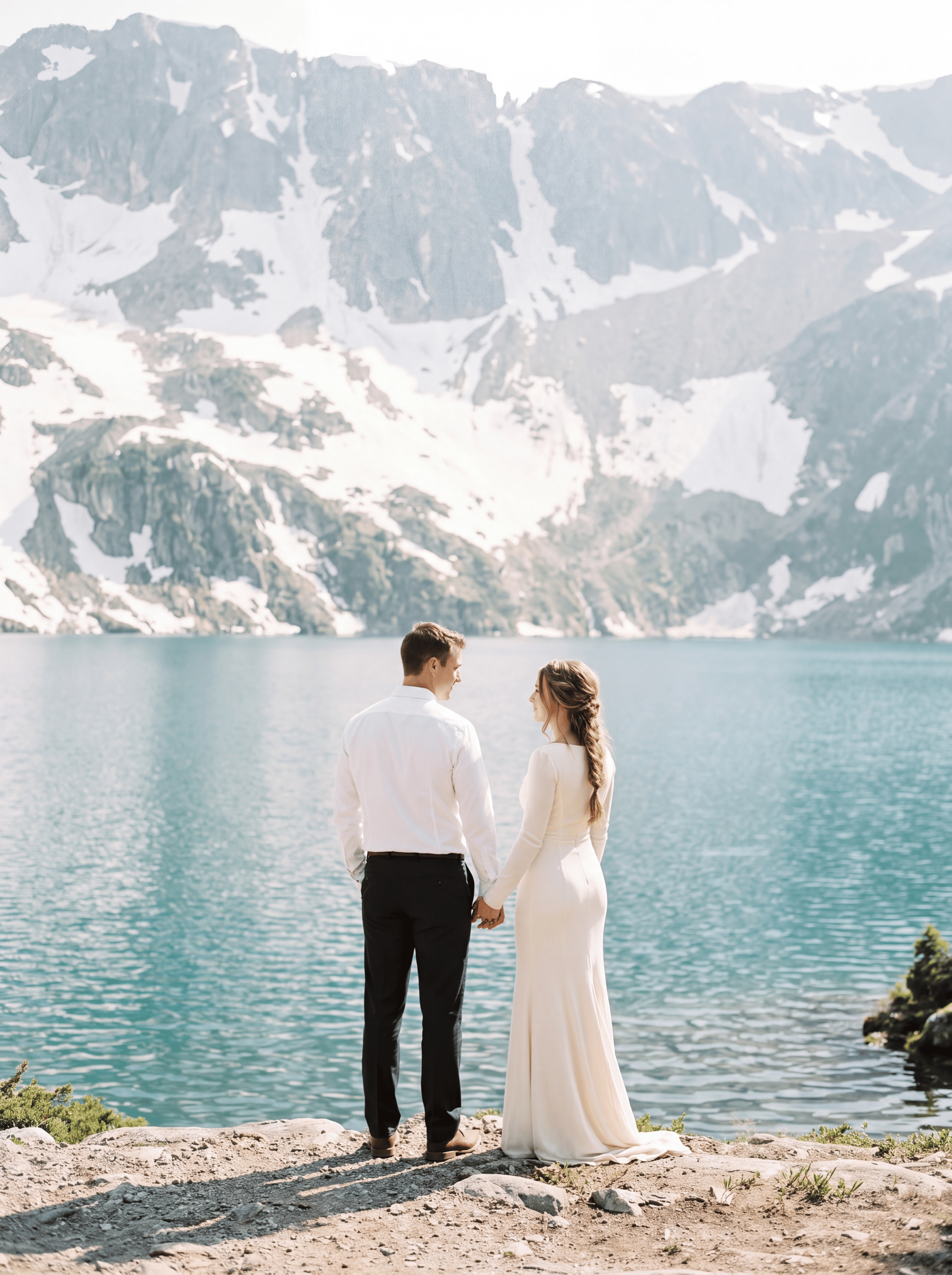An elopement photographed by Arman Arai