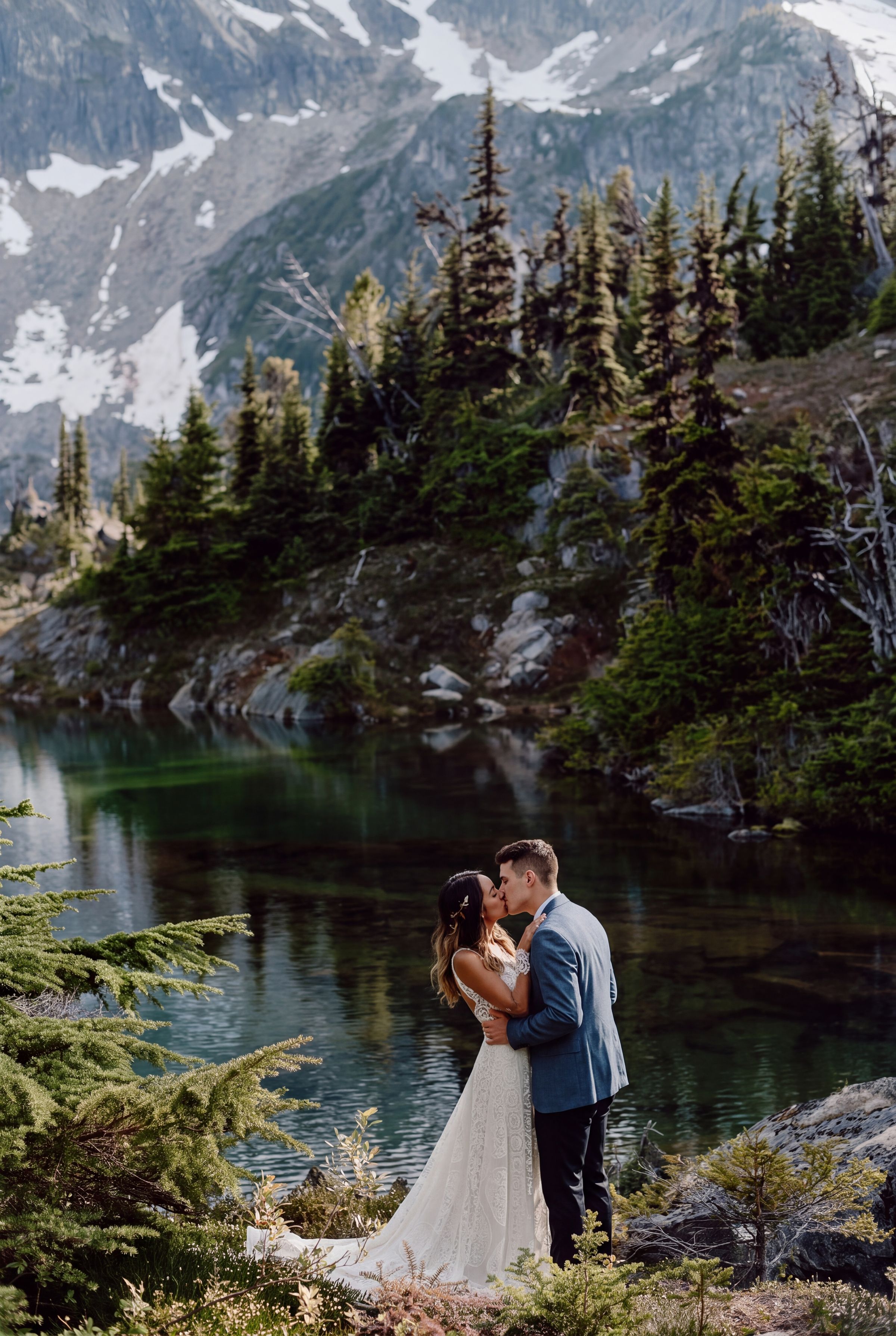 An elopement photographed by Arman Arai