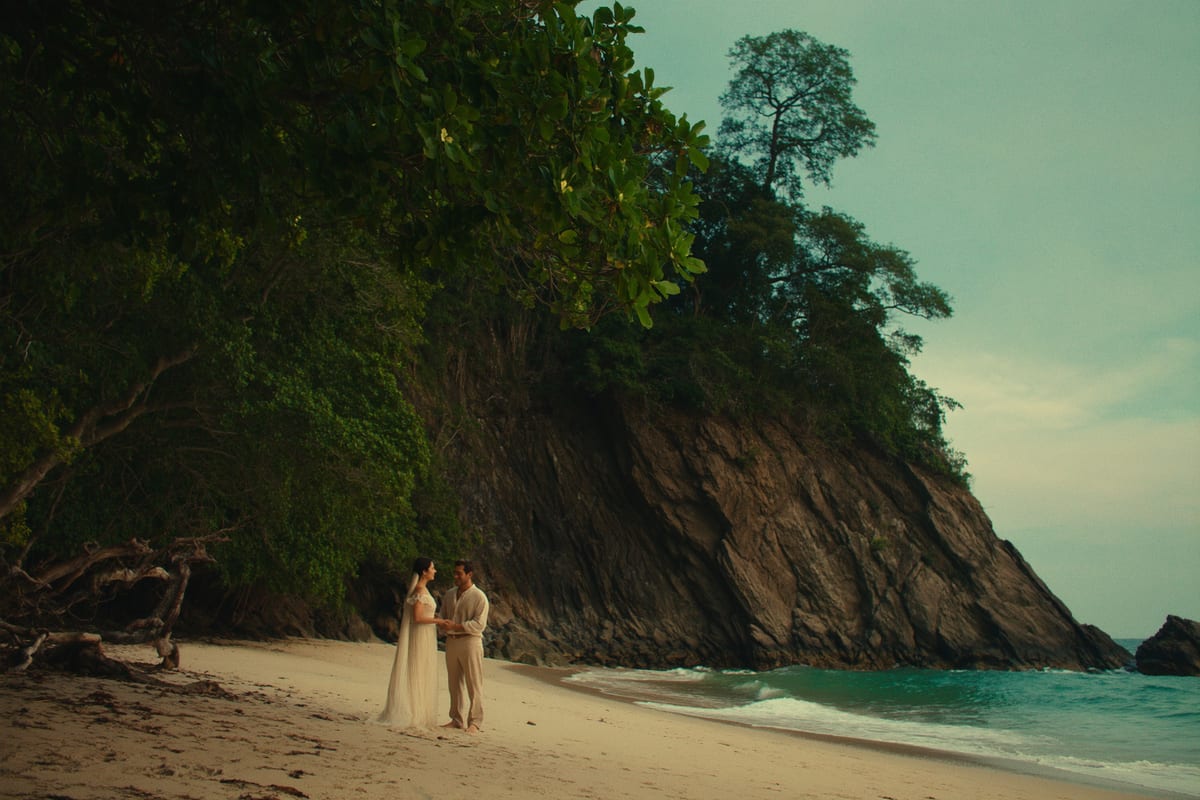 Jungle meeting the sea at Manuel Antonio