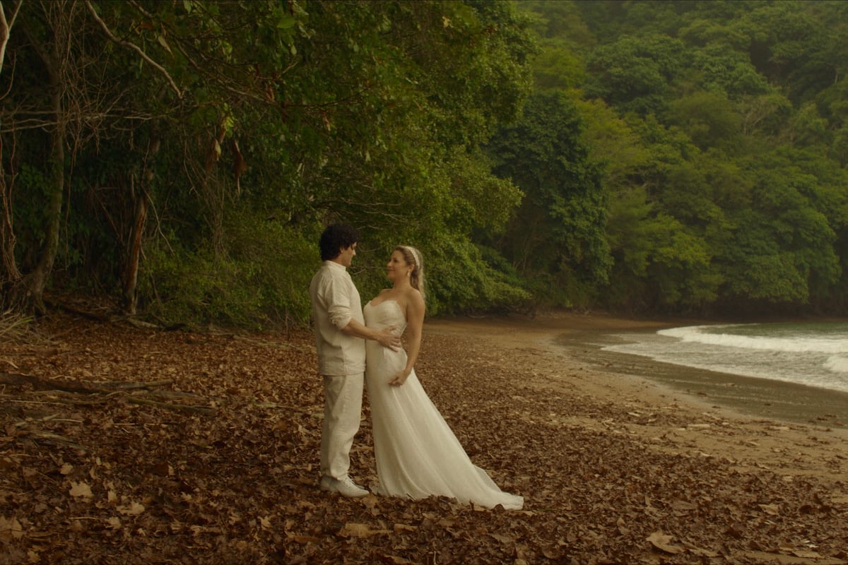 The wild rainforest coast of the Osa Peninsula