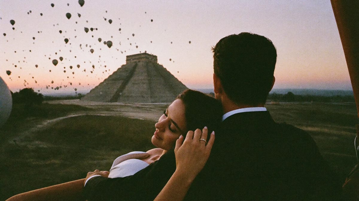 Dawn Over Teotihuacán